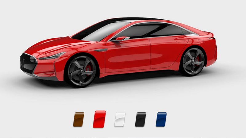 Illustration for article titled China Combines Knight Rider, Tesla To Make Ultimate Model S Knockoff